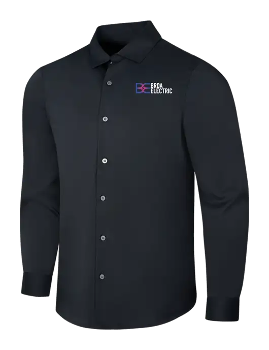 Black City Stretch Shirt w/Brda Electric Logo