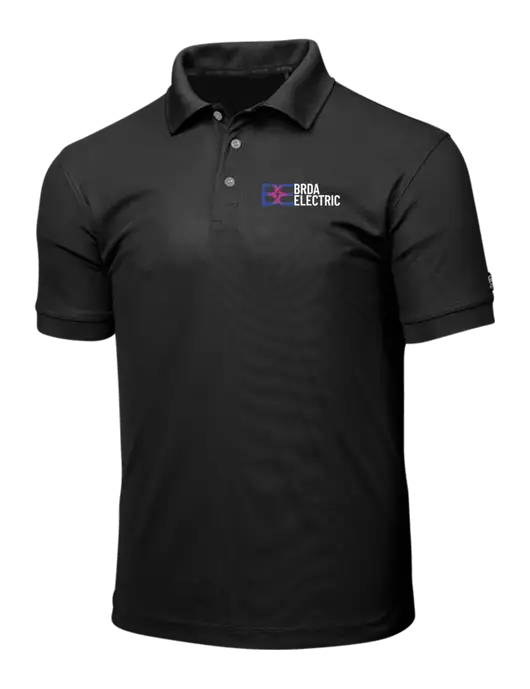 OGIO Blacktop Caliber 2.0 Polo w/Brda Electric Logo