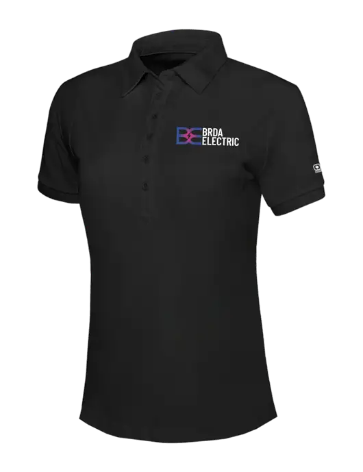 OGIO Womens Blacktop Jewel Polo w/Brda Electric Logo