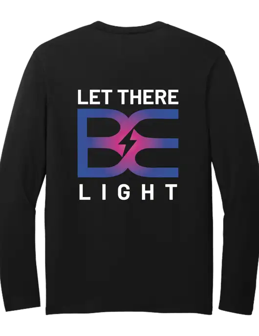 Seriously Soft Black Long Sleeve T-Shirt w/Brda Electric Logo, Brda Electric Logo