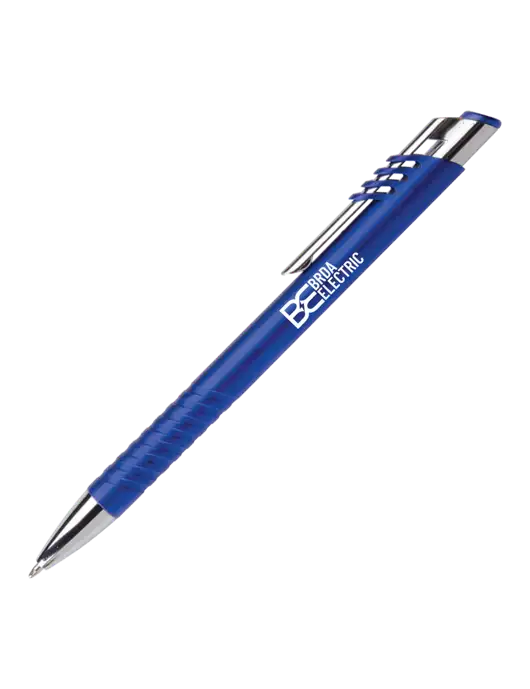 Schirhart Blue Pen - Black Ink w/Brda Electric Logo