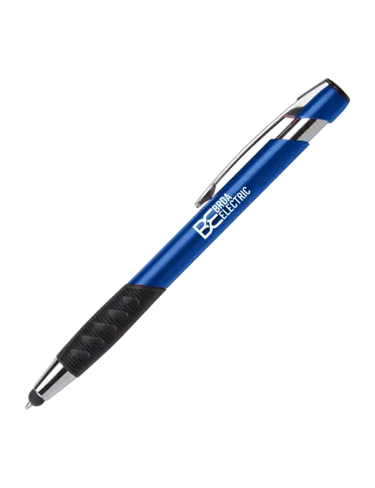 Alize Blue Stylus Black Ink Pen w/Brda Electric Logo