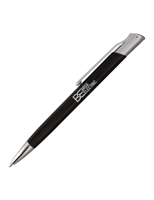 San Malo Black Pen - Black Ink w/Brda Electric Logo