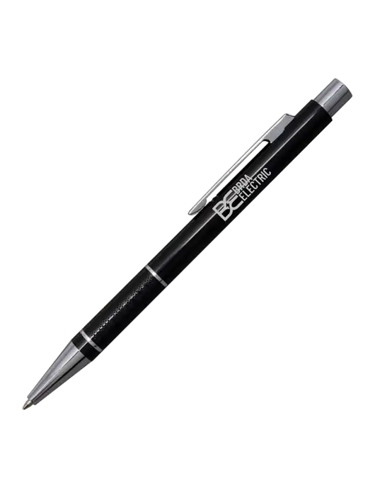 St George Black Pen - Blue Ink w/Brda Electric Logo