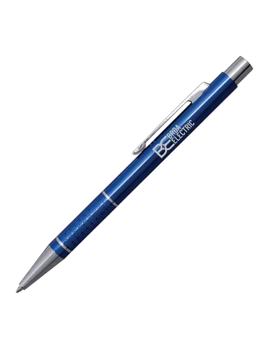 St George Blue Pen - Blue Ink w/Brda Electric Logo