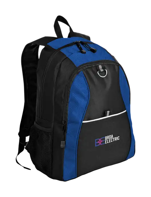 Honeycomb Twilight Blue/Black Backpack w/Brda Electric Logo