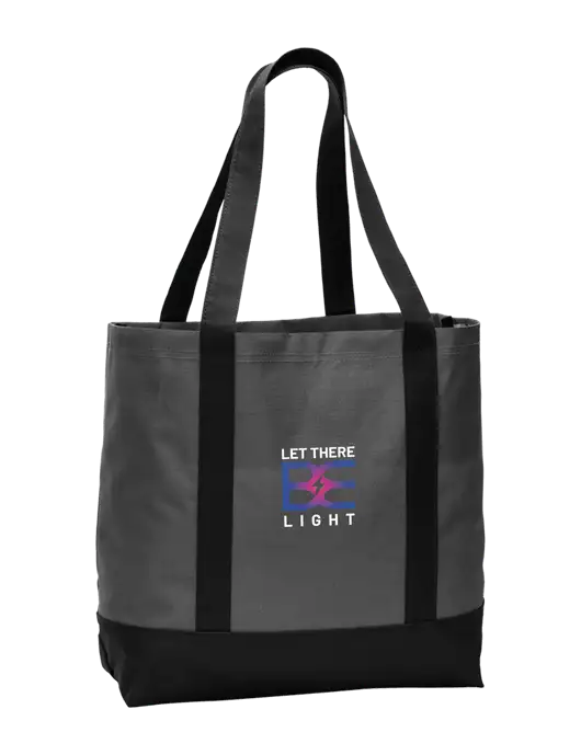 Carryall Charcoal/Black Day Tote Dark w/Brda Electric Logo