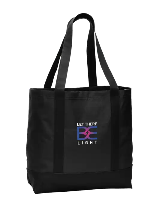 Carryall Black/Black Day Tote w/Brda Electric Logo