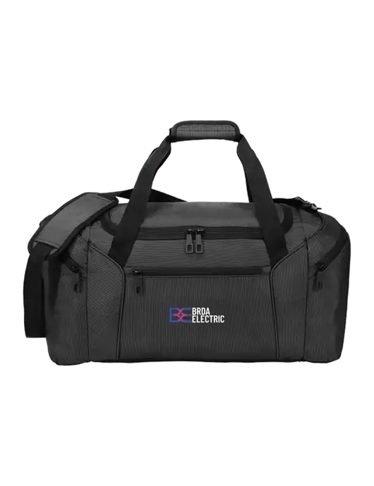 Slim & Lite Dark Grey Duffel    w/Brda Electric Logo