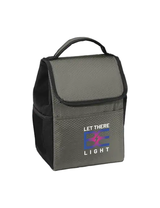 Lunch Bag Grey/Black Cooler w/Brda Electric Logo