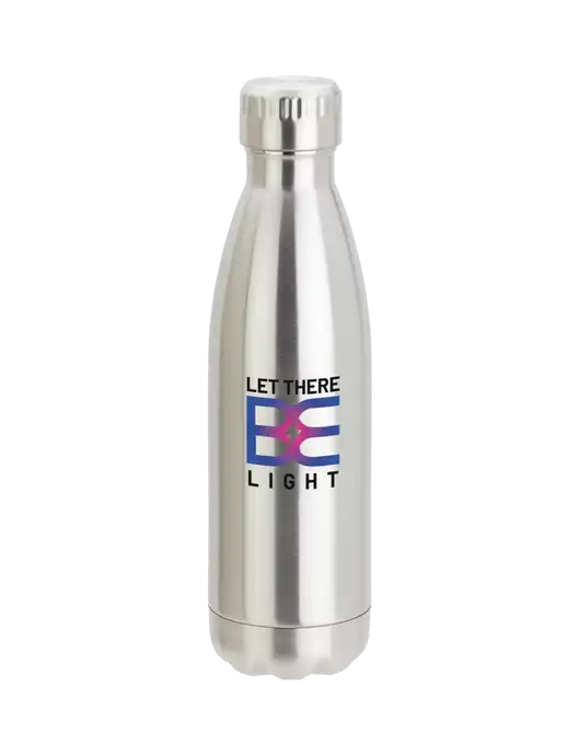 City Go Silver 17 oz Insulated Bottle w/Brda Electric Logo