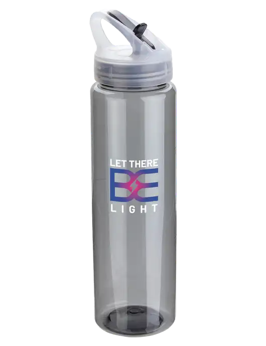 Buddy Smoke 32 oz PET Bottle with Flip Lid w/Brda Electric Logo