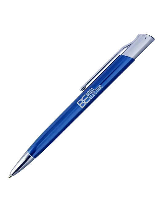 San Malo Slate Pen - Black Ink w/Brda Electric Logo