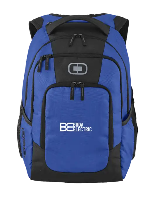 OGIO Cobalt Logan Laptop Backpack
 w/Brda Electric Logo