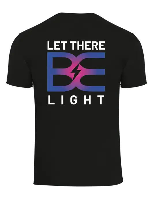 Black Heavyweight 6.1 oz T-Shirt w/Brda Electric Logo, Brda Electric Logo