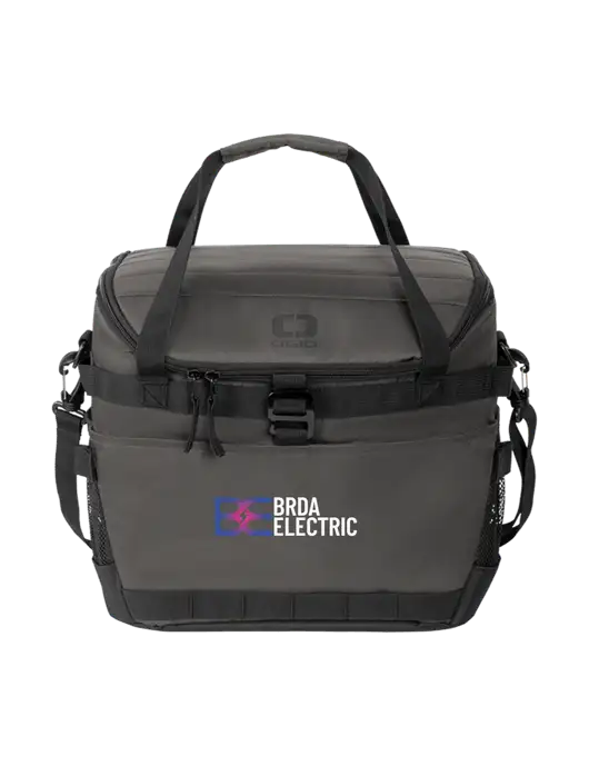OGIO Dark Grey Sprint 24-Pack Cooler w/Brda Electric Logo