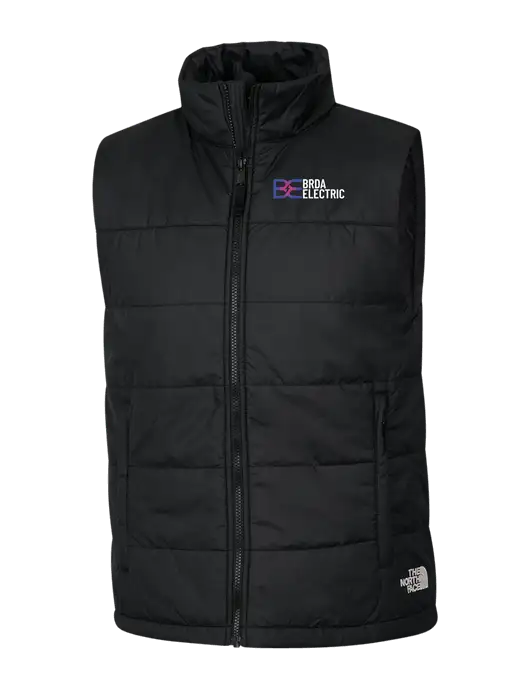 The North Face Black Everyday Insulated Vest w/Brda Electric Logo