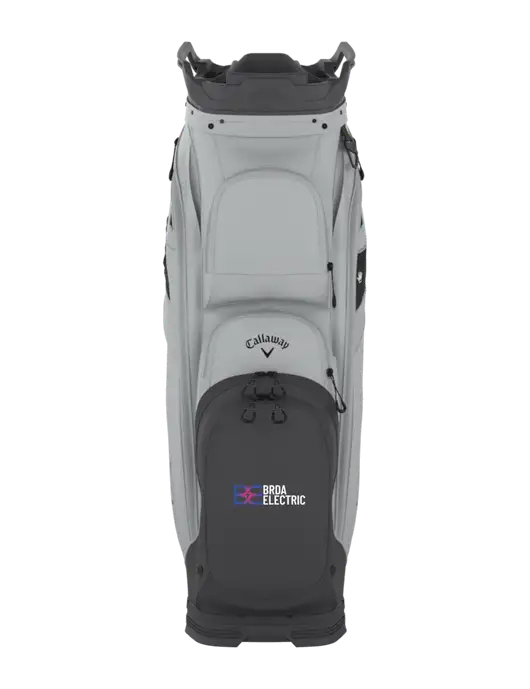 Callaway Org 14 Light Grey Golf Bag  w/Brda Electric Logo