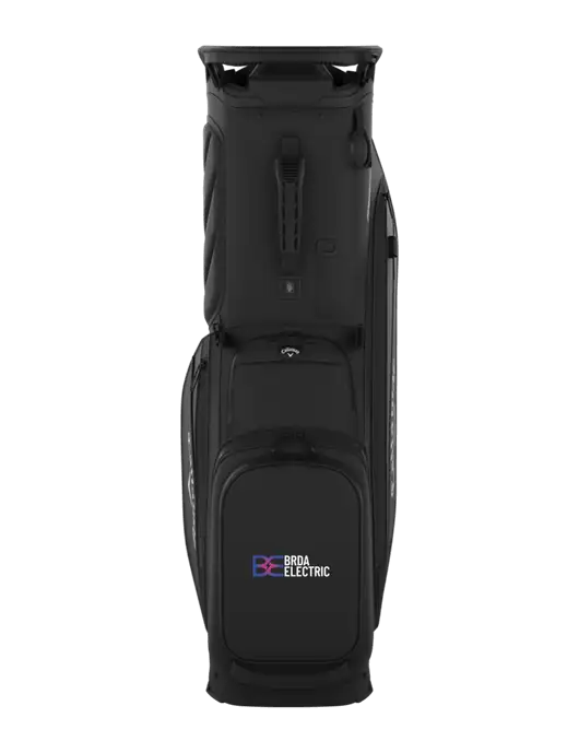 Callaway Fairway 14 Black Golf Bag w/Brda Electric Logo