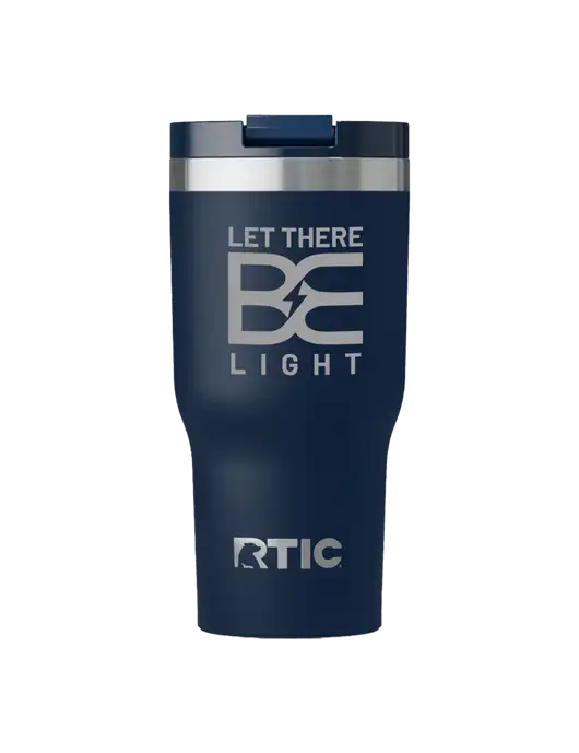 RTIC Essential 30 oz Navy Tumbler w/Brda Electric Logo