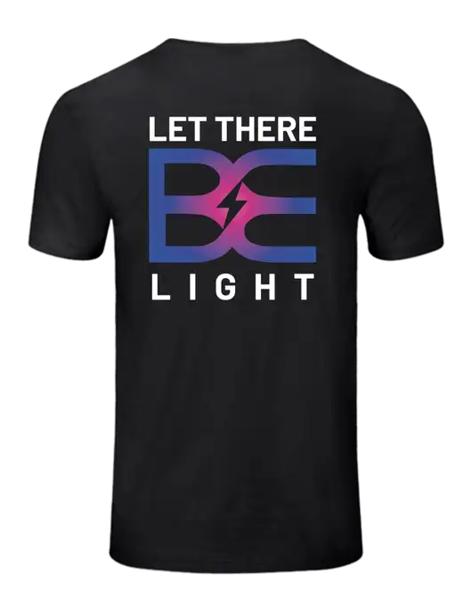Seriously Soft Black T-Shirt w/Brda Electric Logo, Brda Electric Logo