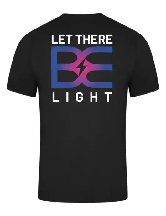 Black PosiCharge Competitor Tee w/Brda Electric Logo, Brda Electric Logo