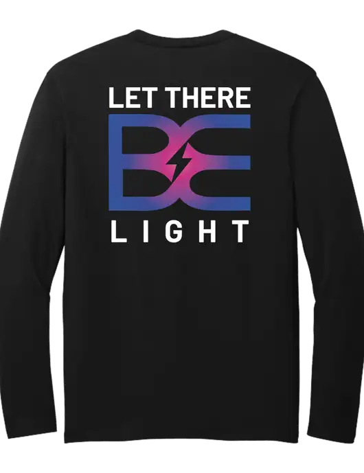 Seriously Soft Black Long Sleeve T-Shirt w/Brda Electric Logo, Brda Electric Logo