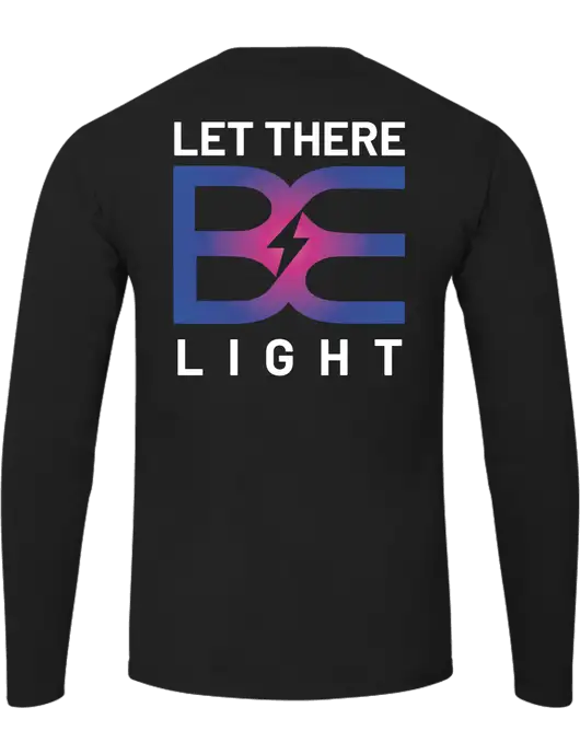 Long Sleeve Black PosiCharge Competitor Tee w/Brda Electric Logo, Brda Electric Logo